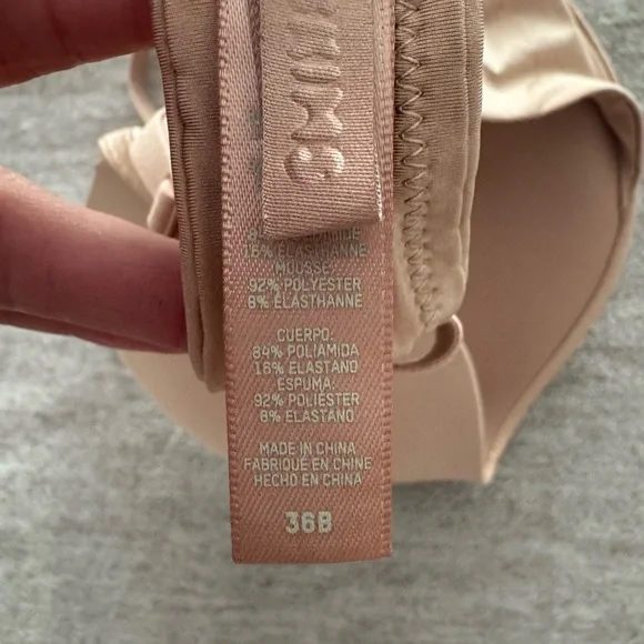 SKIMS Push Up Plunge Bra - Clay - Picture 2 of 2